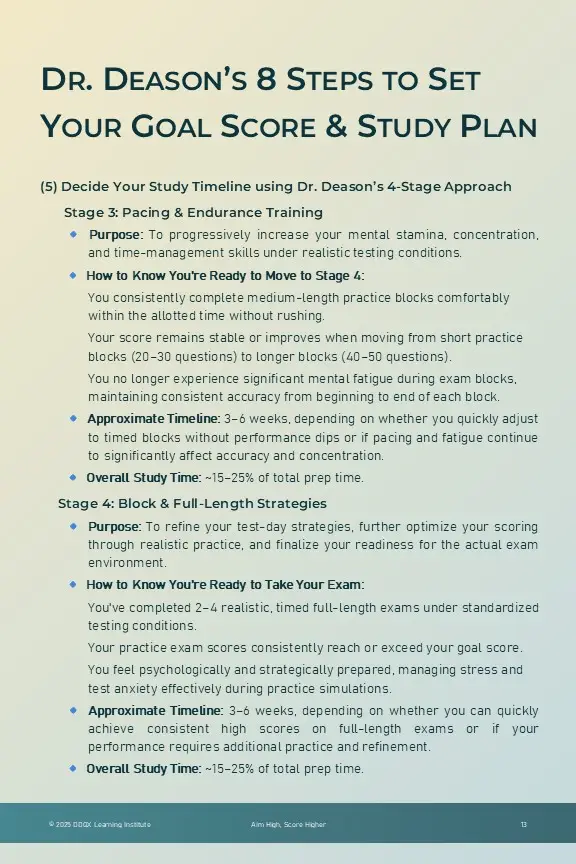 Aim High Score Higher 13