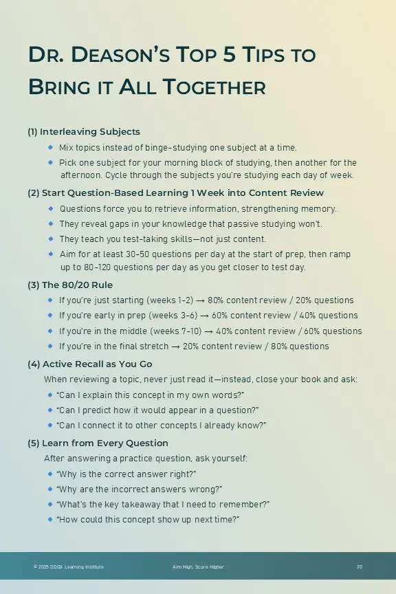 Aim High Score Higher 20